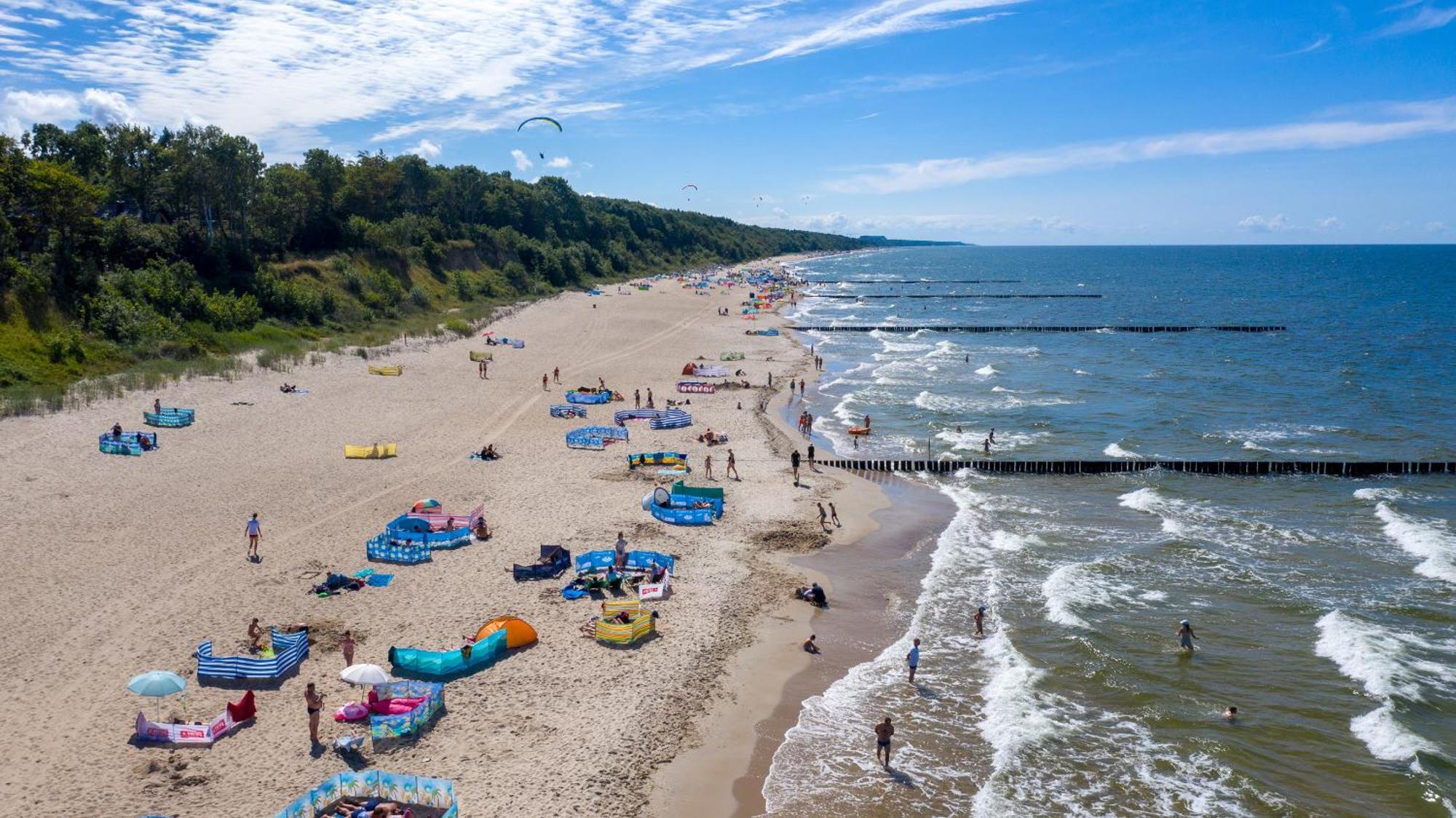 Aparthouse Cliff By Orka 150 M Beach And Sea Trzęsacz Exterior foto