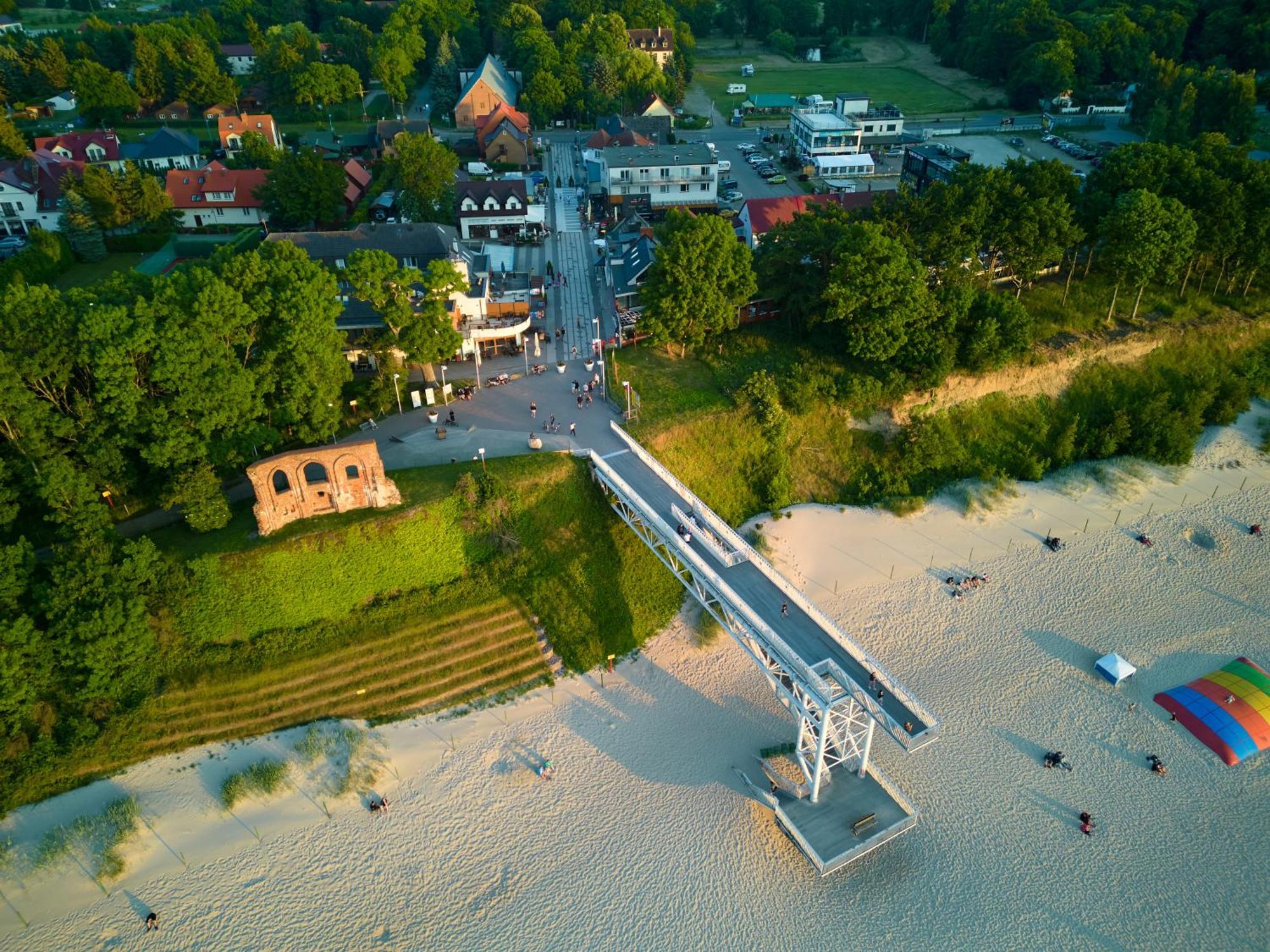 Aparthouse Cliff By Orka 150 M Beach And Sea Trzęsacz Exterior foto